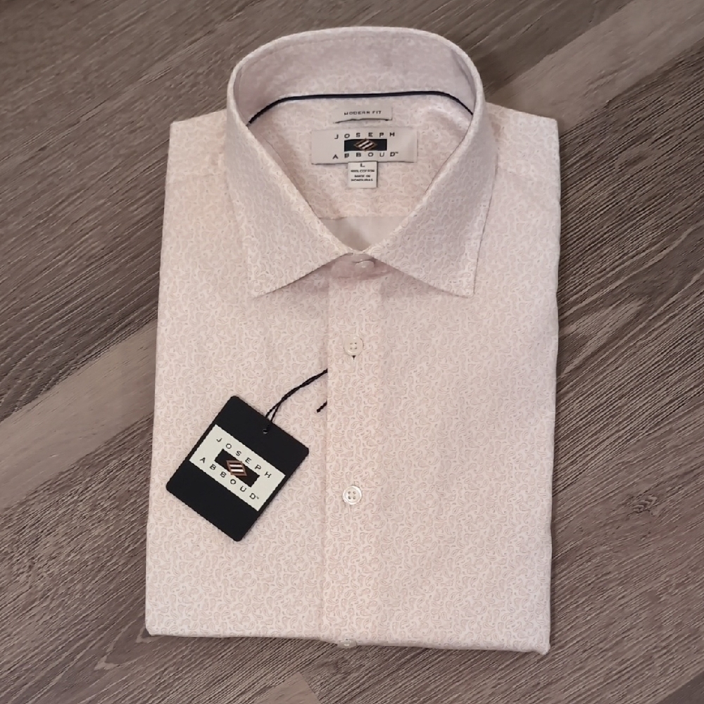 Joseph Abboud Men's Subtle Patterned Shirt